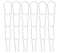 jojofuny 32pcs Heat Roller Clips Clips Assorted Electric Roller Pins for Hair Curlers Styling DIY Salon