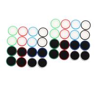 jojofuny 32pcs Silicone Joystick Grip Cover Luminous Caps for Portable Game Console Joystick Compatible Accessories Enhance Your Gaming Experience