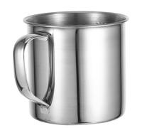 jojofuny 350ml Stainless Steel Measuring Cup with Handle, Precise Liquid Measure Cup for Baking and Cooking, Sturdy Metal Coffee Mug Suitable for Camping and Kitchen Use