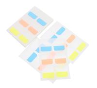 jojofuny 360pcs Tearable Memo Index Stickers for School Supplies Aesthetic Convenient Adhesive Notes as Book Marker Labels for Bible Study Supplies and Adults Use