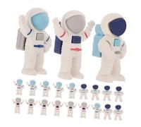 jojofuny 36pcs Cartoon Astronaut Erasers Bulk for Space Themed Spaceman Pencil Erasers Comfortable School Supplies Classroom Rewards Party Favors Gift