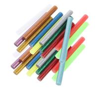 jojofuny 36pcs Colored Hot Glue Sticks for DIY Crafts Strong Adhesive Heat Melting Sticks Easy to Use Colored Hot Melt Glue Refills for Crafting Repairing Decorating and Handcraft Projects