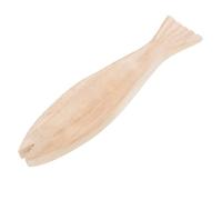 jojofuny 3D Unfinished Wooden Fish Cutout Wooden Fish Mediterranean Style Fostering Parent Interaction Encourage Hands-on Skills DIY Projects Home Decor