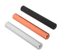 jojofuny 3pcs Aluminum Alloy Hidden Storage Tubes Portable Currency Storage Containers with Durable Metal Build for Travel Pocket Purse Safe Keeping