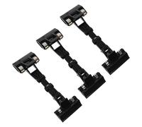 jojofuny 3pcs Black Price Holders Lightweight Pp Market Price Display Label Clips Easy and Texts Advertisement