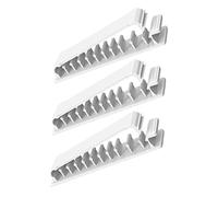 jojofuny 3pcs Cable Management Clips with Self Adhesive Cord Organizer for Office Desk Wire Holder for Data Earphone Network and Keyboard Cables for Home and Car