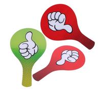 jojofuny 3pcs Classroom Voting Paddles Thumbs down Student Engagement Boards Yes No Answer Cards for School Teacher Assessment and Student Interaction Supplies