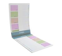 jojofuny 3pcs Daily to Do List Notepad with Habit Tracking and Activity Tracker, 52-sheet Blue Paper Planner for School and Office, Visually Appealing Layout for Students and Professionals