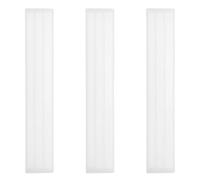 jojofuny 3pcs Domino Stand Mold Silicone Domino Stand Mold White Silicone Smooth Surface Burr-free for Epoxy Casting