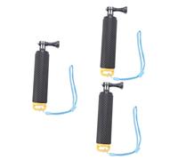 jojofuny 3pcs Floating Hand Grip Camera Accessory Diving Stick Floating Banner Handheld Stick for Cameras Wrist Strap