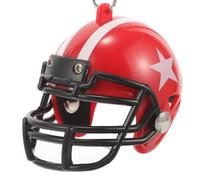 jojofuny 3pcs Football Helmet Keychain: Mini Football Helmet Pendant Charms for Backpacks - Funny Car Hanging Ornament for Sport Fans