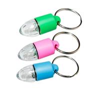 jojofuny 3pcs Pet Dog Light Pendants with Wide Visible Range Glowing Safety Hanging Decor for Night Walking and Outdoor Riding Small Lightweight Accessories in Blue Green Pink