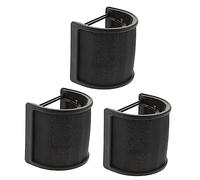 jojofuny 3pcs Pop Filter for Microphone Adjustable Metal Windscreen Microphone Accessories for Music Recording