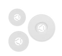 jojofuny 3pcs Professional Spool Pin Caps Sewing Machine Fittings Plastic Double Head Spool Pin Caps for Craft Sewing Machine Replacements