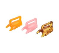 jojofuny 3pcs Resin Double Push Structure Massage Tool for Neck Shoulder and Face, Muscle Tension Relief and Comprehensive Self-Care Device, Portable for Home and Traveling Use