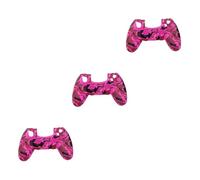 jojofuny 3pcs Silicone Rubber Grip Cover for Portal Thumb Grip Covers Controller Camouflage Rosy Protective Case