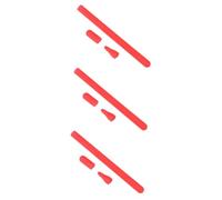 jojofuny 3pcs Silicone Sleeve for Pencil Protective Cover Red Shockproof Design for Stylus Lightweight and Comfortable for Everyday Use