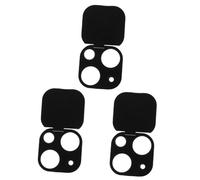 jojofuny 3pcs Smart Phone Lens Protector Cap for High Definition Camera Lens Cover Dust Fashionable Design Integrated Fit