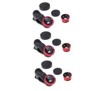 jojofuny 3pcs Super Wide Angle Macro Lens for Camera Lens Clip Hd No Damage Attachment