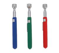 jojofuny 3pcs Telescoping Magnetic Pickup Tools Set Adjustable Magnet Pickup Gadget for Garage Workshop and Drain Pipe Retrieval Random Color