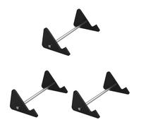 jojofuny 3pcs Tilted Keyboard Support Holder Desk Keyboard Stand Stepped Design Acrylic Riser