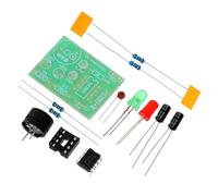 jojofuny 3pcs Timer Module DIY Soldering Kit Practical Electronic Circuit Training with Dual Flash LED Reliable Components and Detailed Instructions for Electronics Learning