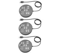 jojofuny 3pcs Usb Data Dock Station Usb Hub for Laptop Splitter Port Hub Extension Cable Multiple Port Multi