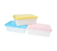 jojofuny 3pcs Wet Wipes Box for Wipes for Newborn Essentials and Travel Use Random Color