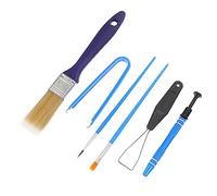 jojofuny 3sets Mechanical Keyboard Keycap Puller and Anti-static Cleaning Brush for Electronics Maintenance and Practical Tools for Dust Removal from Keyboards and Circuit Boards