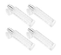 jojofuny 4 Pcs Refillable Cocktail Atomizer Bottles Glass Spray Spritzers for Aromatic Bitters Absinthe Vermouth Leak- Fine Mist Pump Detachable Design for Home Bars Professional Bars Ktv