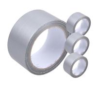 jojofuny 4 Rolls Heavy Duty Duct Tape Wide Long Strong Adhesive for Carpet Tile and More for Kitchen Bathroom and Home Repairs