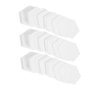 jojofuny 400pcs Hexagon Paper Piecing Templates for DIY Sewing Patchwork Quilting Crafts Durable Precision Cut Quilting Shapes for Creative Hexagon Designs and Practical Alignment Projects