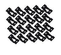 jojofuny 40pcs Iron Keyhole Speaker Hangers for Wall Mount Heavy Duty Shelf Brackets Speaker Stand Function for Wall Bracket Installation