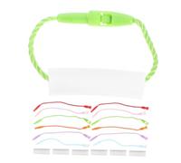 jojofuny 40pcs Name Tags for Daycare and School Writable Blank Labels for Shoes Backpacks Bottles Anti-Loss Identity Tags for Supplies