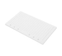 jojofuny 45 Sheets Lined Loose-Leaf Notepad Paper Refill Ring Binder Portable Filler Paper Compatible with Notebooks Organized Lined Layout for Students Professionals and Artists