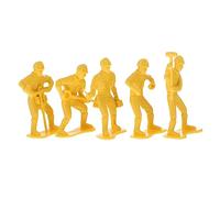 jojofuny 45pcs Engineering Doll Tool Model Kit Standing Tiny People Tool Engineering Workers Model Kit Boys and Girls Set for Boys Girls and Toys Age