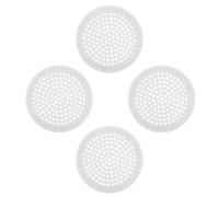jojofuny 4pcs 2-inch Car Speaker Covers Mesh Grilles White Large Speaker Grill Protector for Car Audio for Home Theater and Auto Sound Systems