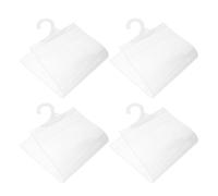 jojofuny 4pcs Disability Parking Permit Holder PVC Pouch with Metal Hook and Heatsealed Edges, Protects Handicap Sign and Prevents Falling, for Car Sun Visor and Hospital Use