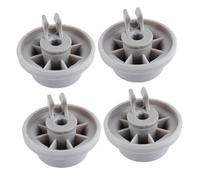 jojofuny 4pcs Dishwasher Rack Replacement Wheels Compatible with Bosch 165314 Lower Rack Parts Dishwasher Accessories for Kitchen Appliance Maintenance