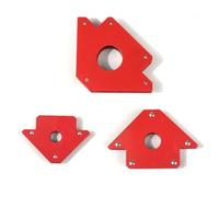 jojofuny 4pcs Magnetic Welding Holders Strong 50lb Holding Power Arrow Shape for Multi-Angle Welding Soldering Assembly Tools with Sturdy Magnets for Metalwork