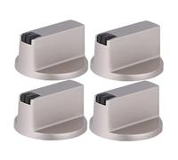jojofuny 4pcs Metal Stove Knob Replacements Safe to Touch Easy Install for Gas Cooker Control Kitchen Essentials