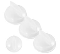 jojofuny 4pcs Microwave Oven Knob Timer Switch Replacement Knobs for Microwave White Cooking