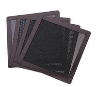 jojofuny 4pcs Pc Magnetic Frame Screen Cooler 14x14cm Dust Filter Pc Cover Mesh Filter Computer Host Dust Cover