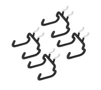 jojofuny 4pcs Pegboard Hammer Holder Peg Board Tool Utility Hooks - Garage Hooks for Hanging Yard Tools Drill Power Tools Garage