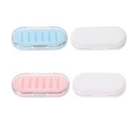 jojofuny 4pcs Pen Tip Storage Box Portable Nib Organizer for Artists and Students Elegant Stylus Tip Box School Office Use