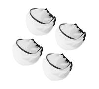 jojofuny 4pcs Photography Flash Diffuser Softbox for Camera Flash Units White Cloth Material with Accurate Colour Representation and Compact Design for Portrait and Indoor Shoots