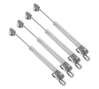 jojofuny 4pcs Pneumatic Gas Strut Springs for Cabinet Doors High Pressure Resistant Hydraulic Rods Smooth Quiet Operation for Kitchen Bathroom Furniture