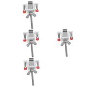 jojofuny 4pcs Portable Door Lock Stopper for Travel and Hotel Use Compact Door Security Device Tile Concrete Floors Lightweight and Easy to Carry for Home Safety