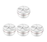 jojofuny 4pcs Portable Mini Washing Machine for Socks and Underwear Small Turbo Laundry for Dorm and Small Spaces Easy to Use at Home Travel