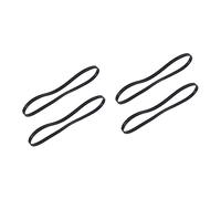 jojofuny 4pcs Rubber Flexible Phonograph Belt for Vinyl Record Player Turntable Replacement Belt for Recorder Turntable and Smooth Operation